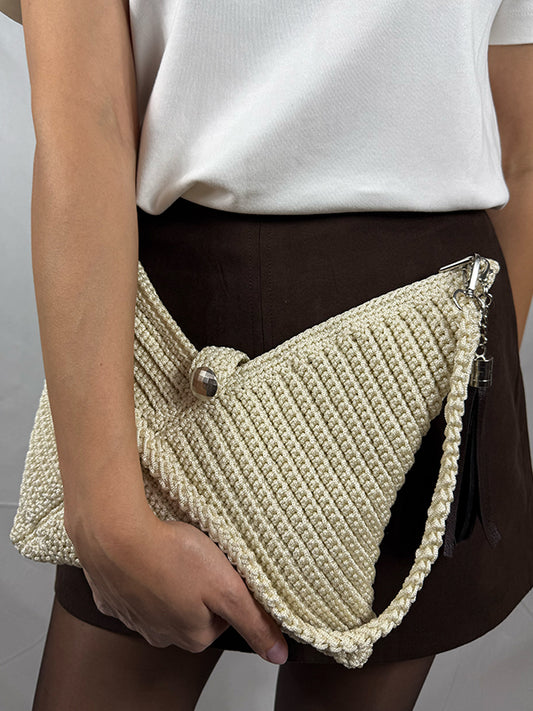 Barka Özel Üretim El Örgüsü Çanta