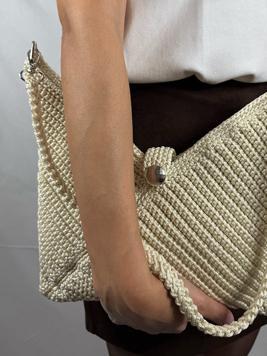 Barka Özel Üretim El Örgüsü Çanta